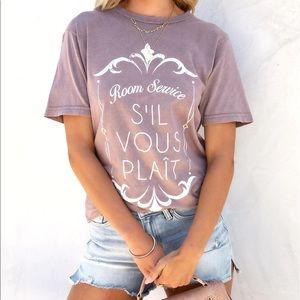 Vici NWT, Size Small Room Service Cotton Tee